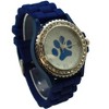Olivia Pratt Every Day Silicone Paw and Rhinestones Colorful Women Watch - 3 of 4