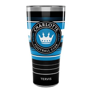 MLS Charlotte FC 30oz Hype Stripe Stainless Steel Tumbler - 1 of 3