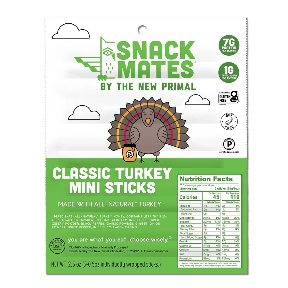 CLASSIC TURKEY SNACK MATES