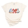 Simply Sage Market Coquette Ship Anchor Garment Dyed Tee - 2 of 4