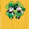 Boys' - Disney - Mickey Minnie Shamrock Short Sleeve Graphic T-Shirt - 2 of 4