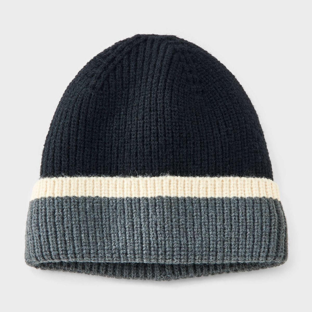 Boys' Colorblock Knit Beanie Hat - Cat & Jack™