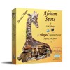 Sunsout African Spots 700 pc Special Shape  Jigsaw Puzzle 95349 - 2 of 4