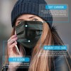 SereneLife Three Layer Disposable Face Masks - Black - image 2 of 4