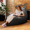 Jaxx Pillow Saxx 5.5-Foot Décor Bean Bag Giant Floor Pillow Lounge, Lush Velvet - 3 of 4