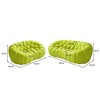 WJSHome Curved Bubble Couch, Comfy Upholstered Sofa,Breathable Mesh Fabric 3D Honeycomb Shape Modern Couches (2 Seater, 3 Seater) - 2 of 4