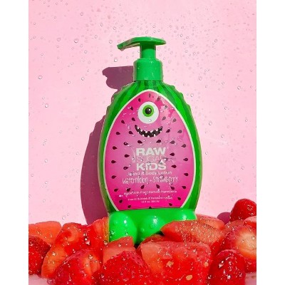 Raw Sugar Kids Lotion - Watermelon &#38; Strawberry - 12 fl oz_2