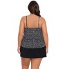Trimshaper Women's Rachel 5 Tier Ruffle Tankini Swimsuit Top - 3 of 3