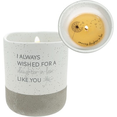Pavilion Gift Company - Daughter-In-Law Like You - 10 oz - 100% Soy Wax Reveal Candle Scent: Tranquility - Flame Candles