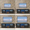 NicBex TV Stand with LED Lights for TVs up to 55 Inches,Modern Entertainment Center with Open Shelves and 2 Cabinets - 4 of 4