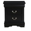 NicBex Nightstand with 2 Drawers,22 inch /21 inch Side Table with Metal Handles and  Elegant Finish,Classic Bedside Table for Bedroom,Living Room - 2 of 4