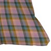 Deny Designs 16"x16" Schatzi Brown Marlene Plaid Fall Spice Throw Pillow - 3 of 4