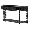 YOOCOZZ Classic Curved Console Table & Entryway Table with Four Drawers and One Open Shelf - 4 of 4