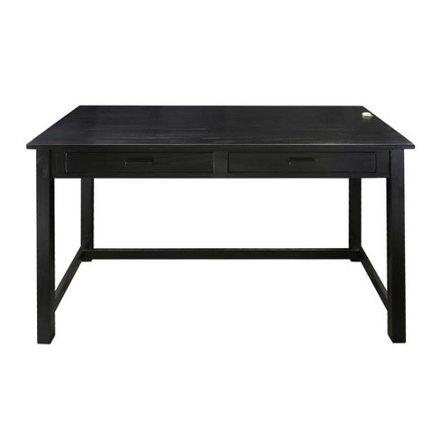 Jefferson Work Desk with Concealed Side Drawer, Concealment Furniture - image 1 of 3