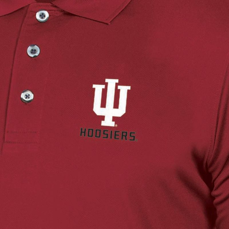 NCAA Indiana Hoosiers Polo T-Shirt, 3 of 4