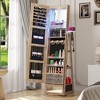 Vlsrka 22'' Wide Rotatable Jewelry Armoire with Mirror - 2 of 4