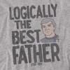 Men's Star Trek Logically The Best Father T-Shirt - 2 of 4