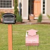 Big Dot of Happiness Rose Gold Grad - Outdoor Lawn Sign - Graduation Party Yard Sign - 1 Piece - 2 of 4