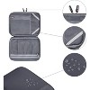MaseiKar Electronic Cable Organizer Bag - Portable Travel Double Layers Electronic Digital Accessories Storage Pouch Bags for SD Card Case, USB Flash - 3 of 4