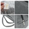Unique Bargains Reusable Insulated Lunch Box with Zip Closure, Leakproof Foldable for Work Office Picnic - 4 of 4