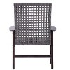 Jiallo Vineyard Collection Chat set Armchair and End Table - 4 of 4