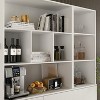 Famapy Combination Living Room Display Cabinet Tempered Glass Display Cabinet Storage Solutions - 4 of 4