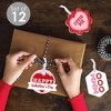 Big Dot of Happiness Conversation Hearts - Assorted Hanging Valentine's Day Party Favor Tags - Gift Tag Toppers - Set of 12 - 2 of 4