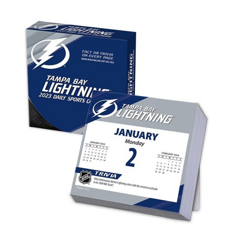 Nhl Tampa Bay Lightning Boxed Calendar : Target