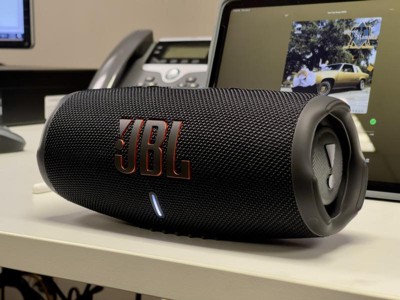 JBL Charge 5 - Portable Bluetooth Speaker with Megen Hardshell Travel Case  with IP67 Waterproof and USB Charge Out (Black)