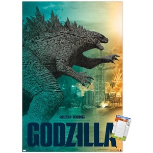 Trends International Godzilla vs. Kong - Godzilla Unframed Wall Poster Prints - 1 of 4