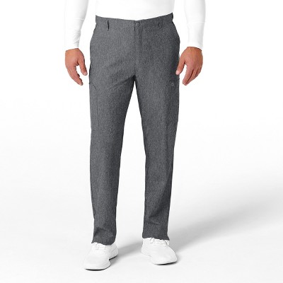 Wink W123 Men's Flat Front Cargo Scrub Pant