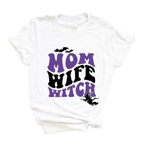 Simply Sage Market Women's Mom Wife Witch Colorful Short Sleeve Graphic Tee - 1 of 4