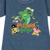 - SpongeBob SquarePants - It Be Halloween Matey Graphic Short Sleeve Fleece Dress - 2 of 4