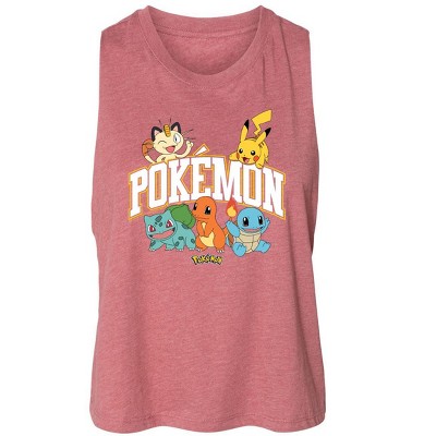 Women's Pokémon Pokémon Athletic Graphic Racerback Tank - Heather Mauve - Small