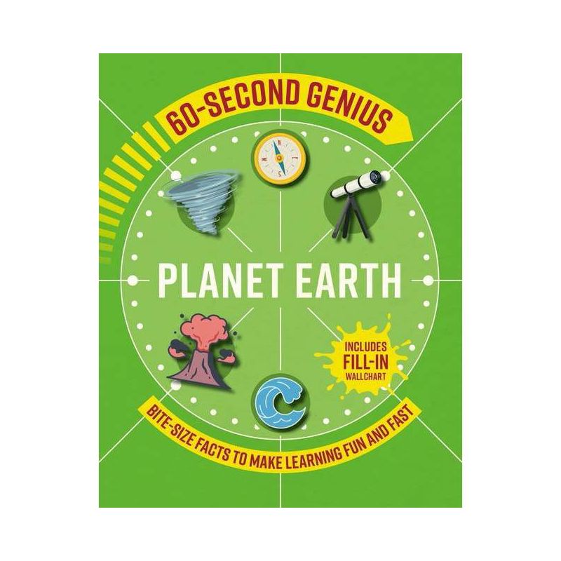 60 Second Genius: Planet Earth - by  Mortimer Children's (Paperback), 1 of 2