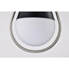 Nuvo Lighting Admiral 1 - Light Pendant in  Matte Black/Brushed Nickel - 4 of 4