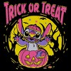 Juniors Lilo & Stitch Halloween Trick or Treat Night T Shirt - 2 of 2