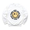 Simply Sage Market S.W.Smiley Happy Days Ahead Smiley Face Sweatshirt - 2 of 4