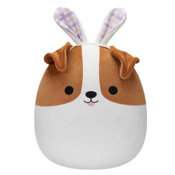 Squishmallows 16" Brenden the Jack Russel with Bunny Ears Plush Toy