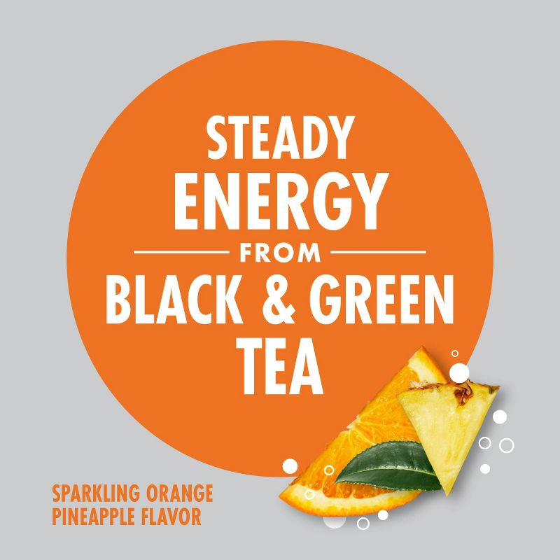 V8 Sparkling +Energy Orange Pineapple Juice Drink - 4pk/11.5 fl oz Cans, 2 of 14