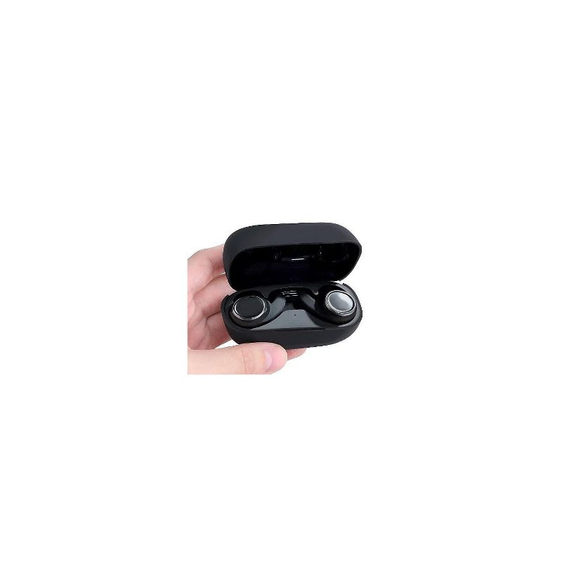 SaharaCase Silicone Case for JBL Reflect Mini True Wireless NC Sport Headphones Black (HP00027), 5 of 9