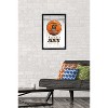Trends International NBA Phoenix Suns - Drip Basketball 21 Framed Wall Poster Prints - 2 of 4