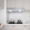 Range Hood 30 Inch, Under Cabinet Range Hood, 400CFM Range Hood Kitchen Hood with 3 Speed Exhaust Fan, Reusable Filter, Led Lights - 4 of 4