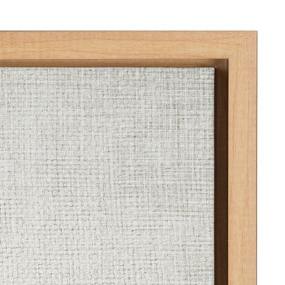 Kate & Laurel All Things Decor (Set of 2) 18" x 24" Sylvie Bunny Portrait and Tail by Amy Peterson Framed Wall Canvas Set Natural