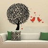 Slickblue Birds In Love Vinyl Wall Decal 19.7"x27.6" - Easy to Apply Decorative Stickers for Home Walls - 2 of 3