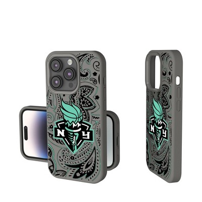 Keyscaper WNBA Paisley Soft Touch Cell Phone Case for iPhone 15 Plus