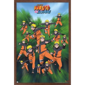 Trends International Naruto Shippuden - Poses Framed Wall Poster Prints - 1 of 4