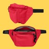 Dalix 3 Pocket Fanny Pack Money Pouch Concealer Runners Bag Waist Belt - 4 of 4