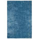 6'x9' Washable Bathroom Carpet Basin Blue - Garland Rug