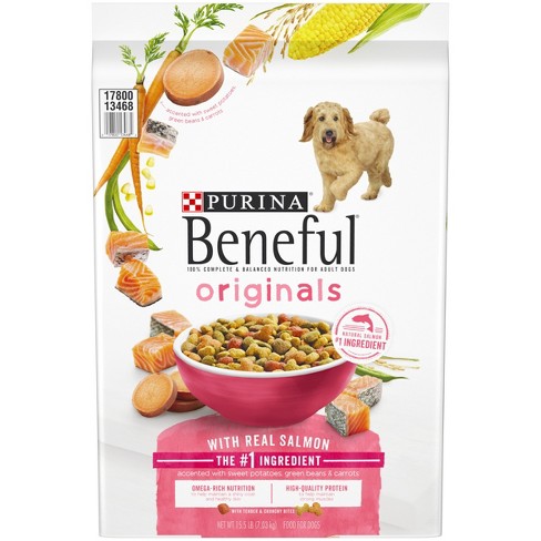 Purina® Beneful Originals Real Salmon Dry Dog Food - 15.5lbs : Target